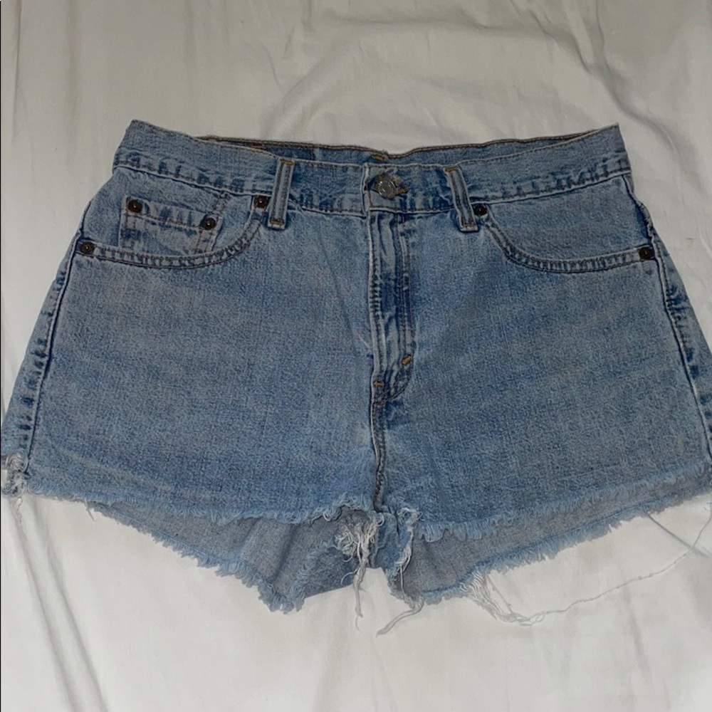 Levi's Jean Shorts Cut Off